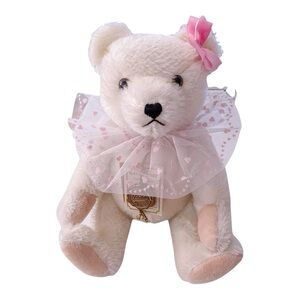 HERMANN TEDDY ORIGINAL 'ANGELICA' 13 INCHES WHITE #237 OF 500 - LIMITED EDITION
